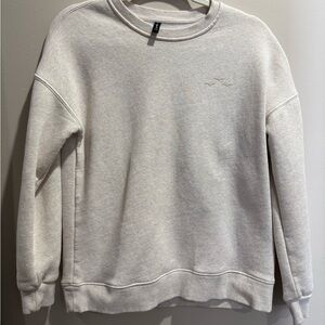 Lazy Pants Women’s Cream Crewneck Sweater Medium